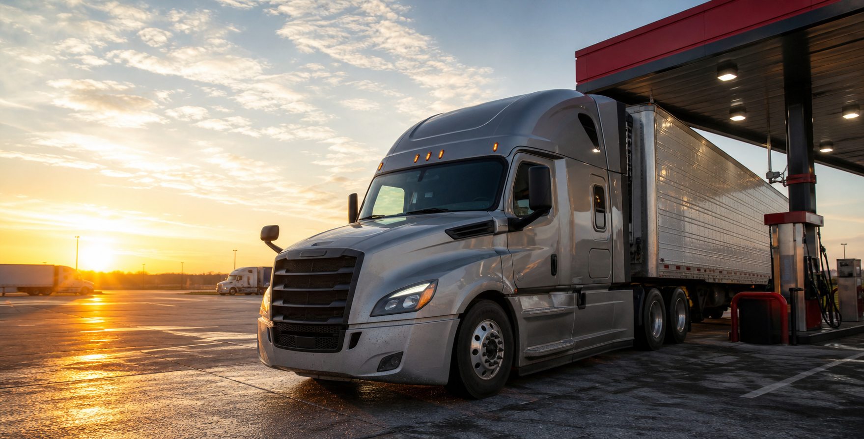 Freightliner semi truck